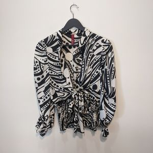 Handmade Italian blouse. By Monaco